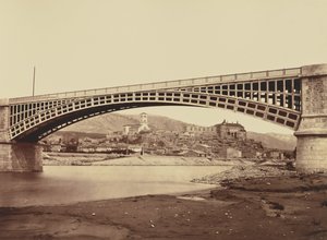 Viadukt bei La Voulte von Édouard Baldus