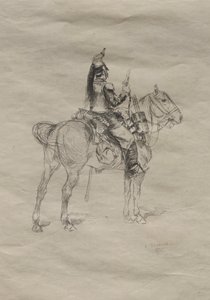 Der Kavallerist von Edouard Detaille