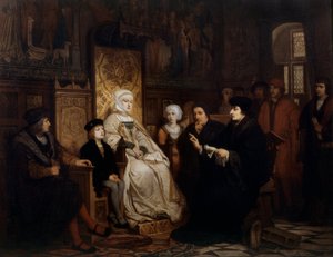 Die Kindheit von Karl V., eine Lesung von Erasmus in Brüssel im Jahr 1511