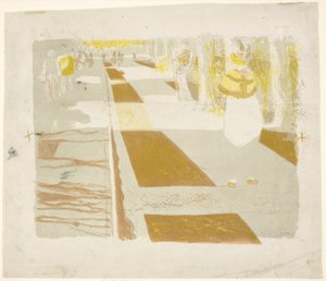 Die Allee von Édouard Jean Vuillard