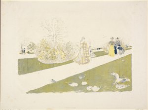 Der Tuileriengarten von Édouard Jean Vuillard