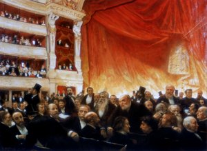 Eine Pause mit der Comédie-Française, 1886