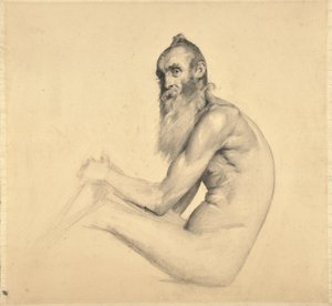 Aktstudie eines alten Mannes (Père Bainville)