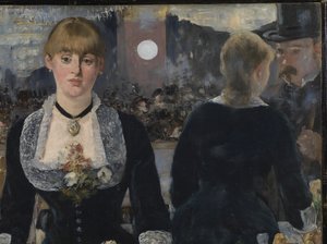 Eine Bar im Folies-Bergère, 1881-82 (Detail)