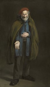Bettler mit einem Duffelmantel von Édouard Manet