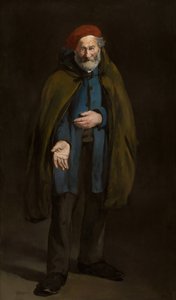 Bettler mit einem Duffelcoat-Philosophen von Édouard Manet