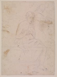Eingravierte Zeichen von La Toilette von Édouard Manet