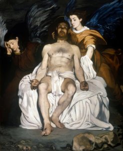 Der tote Christus und die Engel