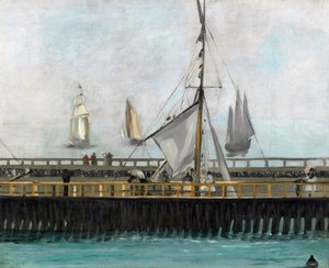 Der Pier von Boulogne-sur-Mer von Édouard Manet
