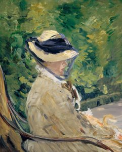 Madame Manet Suzanne Leenhoff in Bellevue von Édouard Manet