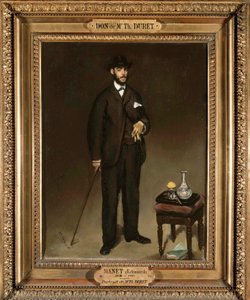 Ganzkörperporträt von Theodore Duret, Sammler und Kunstkritiker von Édouard Manet