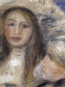 Porträt von Berthe Morisot und ihrer Tochter