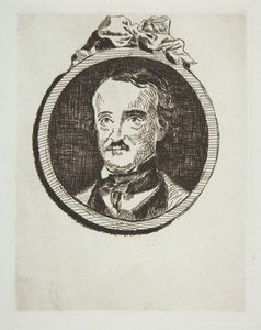 Porträt von Edgar Allan Poe von Édouard Manet