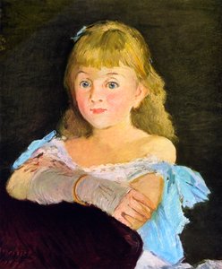 Porträt von Lina Campineanu, 1878 von Édouard Manet