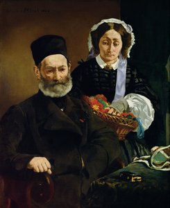 Porträt von Monsieur und Madame Auguste Manet von Édouard Manet