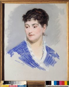 Porträt von Frau Emile Zola