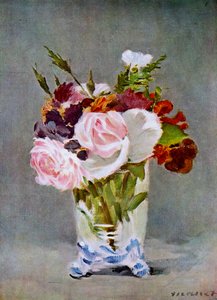 Stillleben mit Blumen, 1882 von Édouard Manet