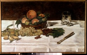 Stillleben, Früchte auf einem Tisch