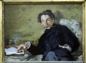 Stéphane Mallarmé (1842 - 1898) - von Edouard Manet von Édouard Manet