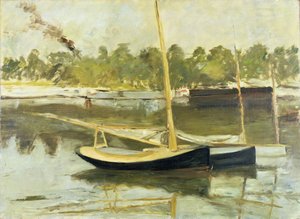Studie eines Bootes in Argenteuil von Édouard Manet