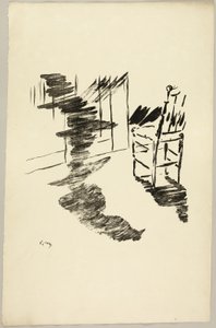 Der Stuhl („Dieser Schatten, der auf dem Boden schwebt...“), aus Der Rabe (Le Corbeau) von Édouard Manet