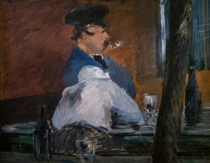 Das Kork- oder Landgasthaus (La Guinguette) von Édouard Manet