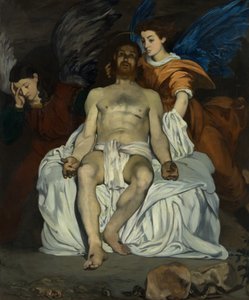Der tote Christus mit Engeln, 1864