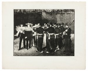 Die Hinrichtung von Maximilian von Édouard Manet