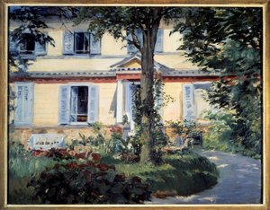 Das Haus von Rueil von Édouard Manet