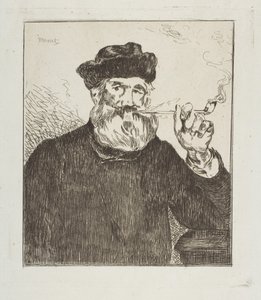 Der Raucher von Édouard Manet
