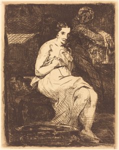 Die Toilette von Édouard Manet