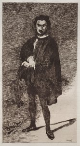 Der tragische Schauspieler von Édouard Manet