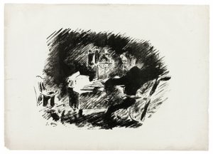 Unter der Lampe ("Es war einmal ein düsterer Mitternacht..."), aus Der Rabe (Le Corbeau)