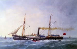 John Bulls Dampfer (Edouard Adam) von Edouard Marie Adam
