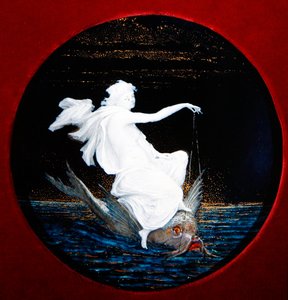Geist des Wassers - die Elemente, ca. 1870 von Edouard Rischgitz