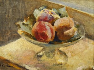 Eine Schale Pfirsiche von Edouard Vuillard
