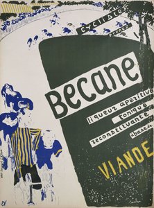 Fahrrad; Becane, ca. 1894 von Edouard Vuillard
