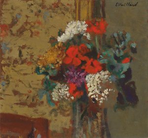 Geranien und Schneeball, ca. 1910 von Edouard Vuillard