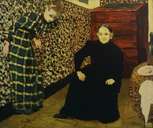 Interieur, Mutter und Schwester des Künstlers von Edouard Vuillard