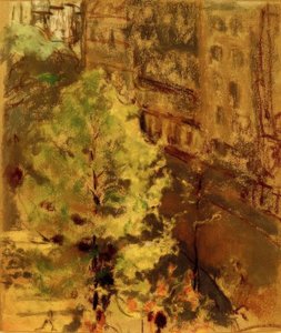 Der Berlioz-Platz, Morgensonneffekt von Edouard Vuillard