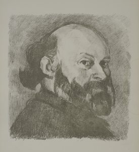 Porträt von Cézanne von Edouard Vuillard