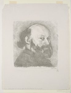 Porträt von Cézanne von Edouard Vuillard