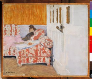 Auf dem Sofa (Das weiße Zimmer)