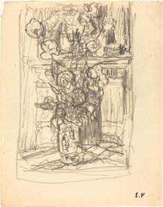 Blumenvase, 1900-1901 von Edouard Vuillard