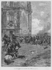 Die Revolution von Palermo im Jahr 1820