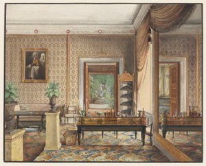 Das Studium von Prinz Karl von Preußen von Eduard Gaertner