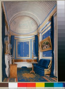 Interieurs des Winterpalastes - Das Badezimmer der Kaiserin Maria Alexandrowna