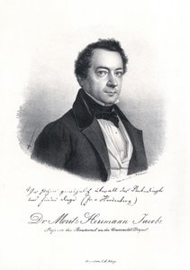 Porträt von Moritz Hermann von Jacobi 1801-1874, 1837 von Eduard Hau