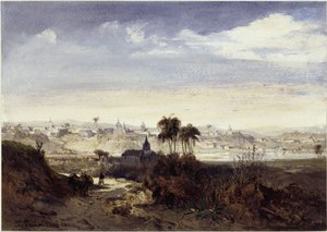 Ansicht von Sao Paulo von Eduard Hildebrandt