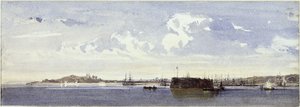 Panorama von Bahia von Eduard Hildebrandt